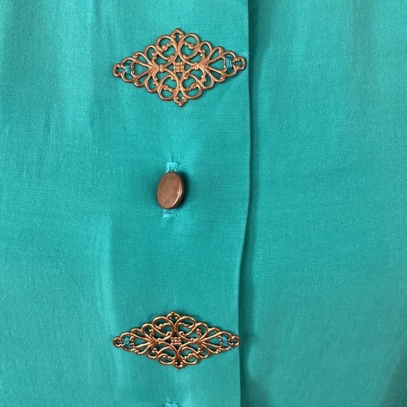 Vintage teal dress 🖤 - Picture 3 of 16